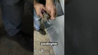 Galvaniz Davlumbaz Nasıl Yapılır? How To Make A Galvanized Hood?