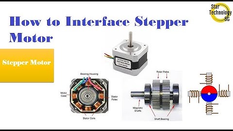Microcontroller PIC16F877 Video 48 How to Interface Stepper Motor Using Mikro C For PIC