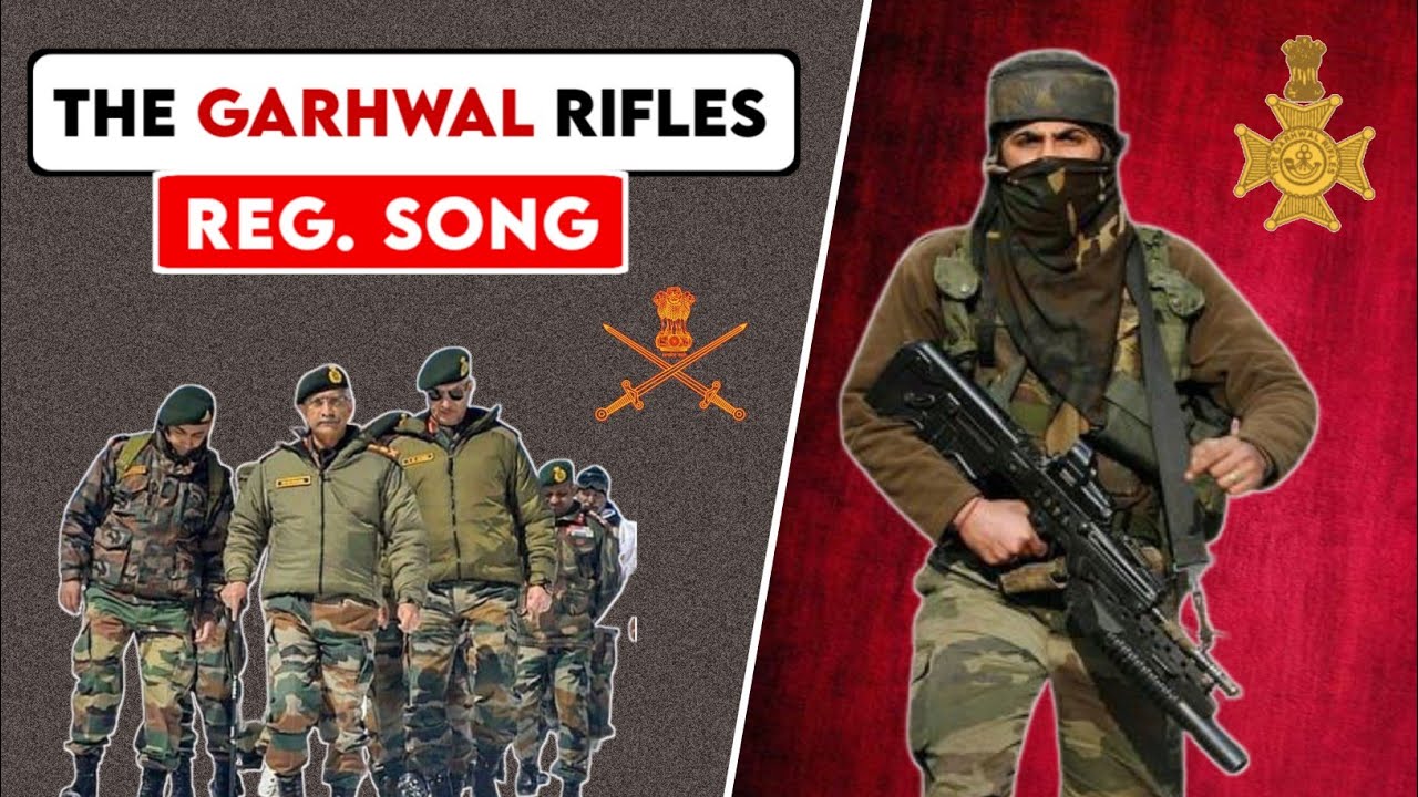 The Garhwal Rifles Regimental Song  Badhe Chalo Garhwaliyon badhe Chalo  Lyrical Pahadi
