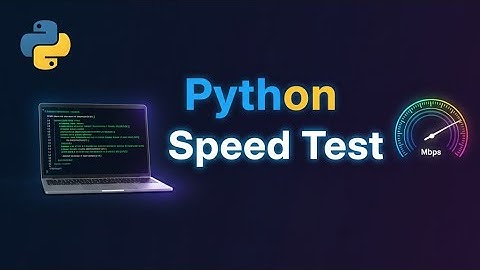 🚀 Check Your Current Internet Speed with This Python Script! ⚡🐍 