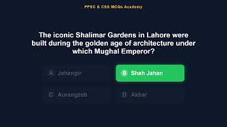 PPSC &amp; CSS Past Papers Most Repeated MCQs | Part 2 | General Knowledge Test Prepration