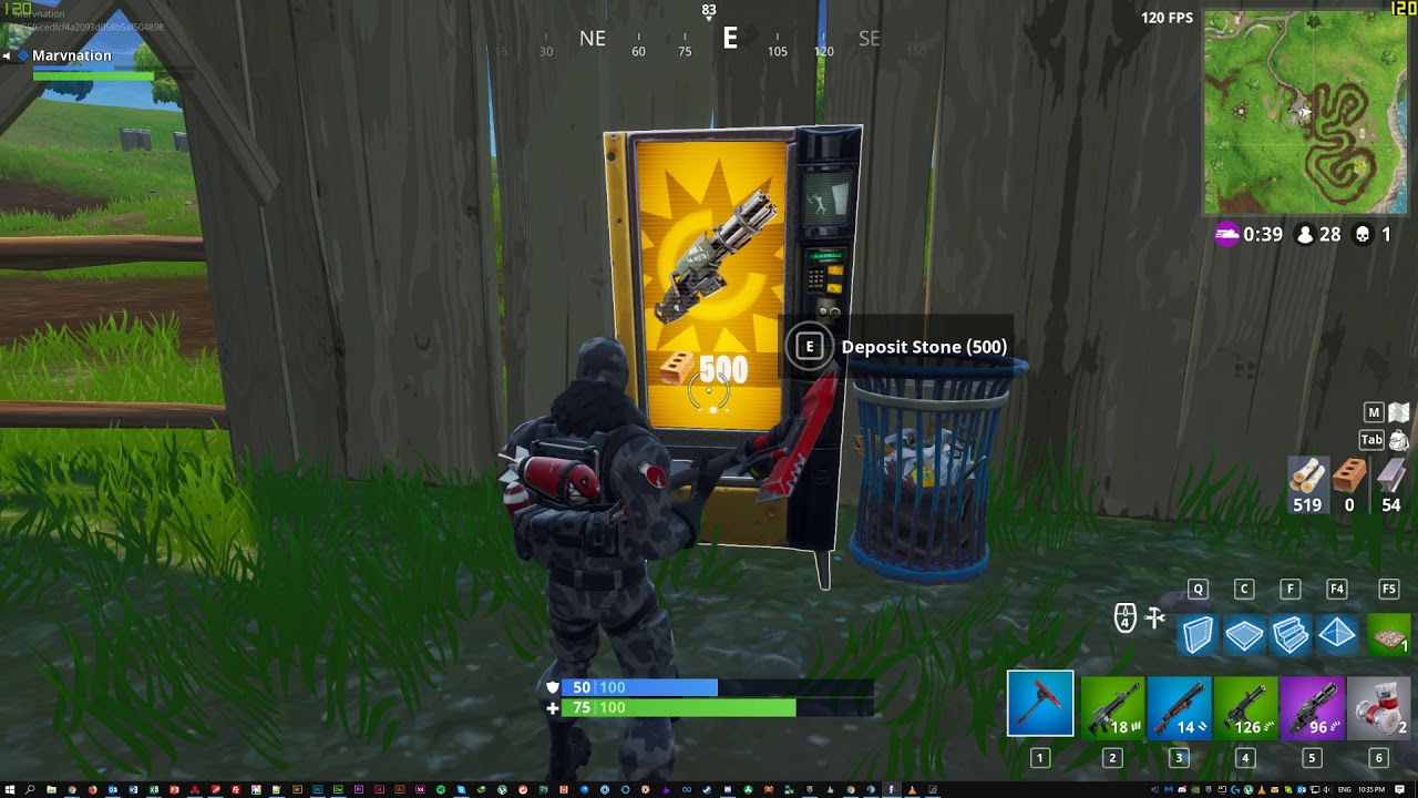 Gold Vending Machine Locations January 2021