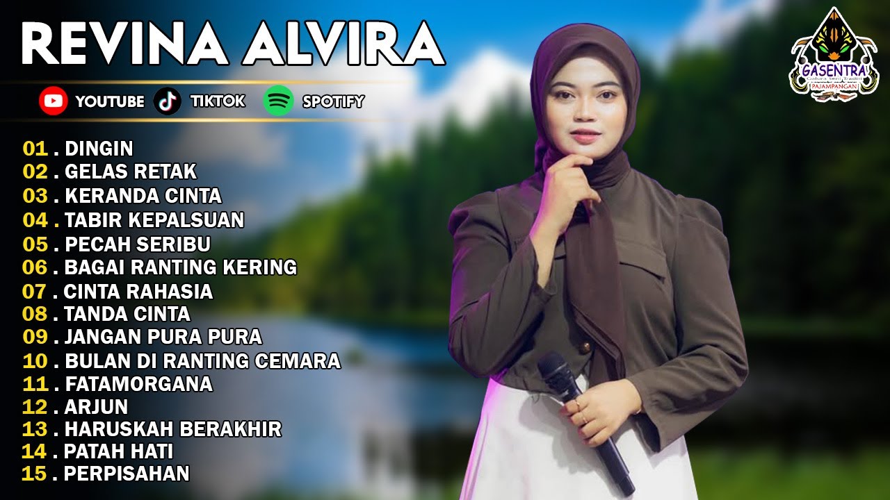 DINGIN, GELAS RETAK - REVINA ALVIRA - DANGDUT KLASIK - GASENTRA TERBARU 2025