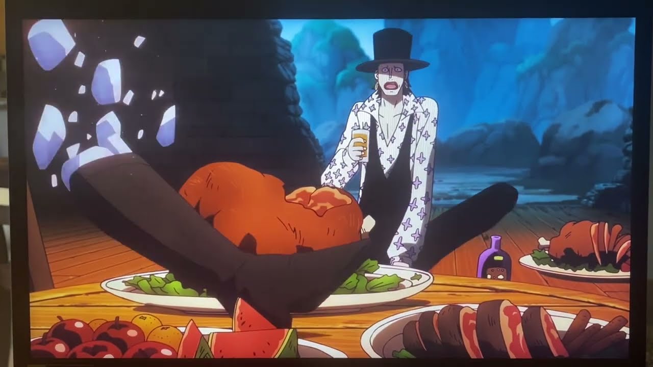 One Piece | Kuzan drinx with the Blackbeard Pirates | English dub