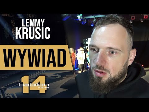 Lemmy Krusic o trenowaniu Aldiny Seferovic, powrocie do KSW i walce Bakocevic vs. Truscek [ENG]