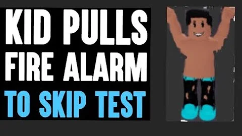KID PULLS Fire Alarm To SKIP TEST, He lives To Regret It