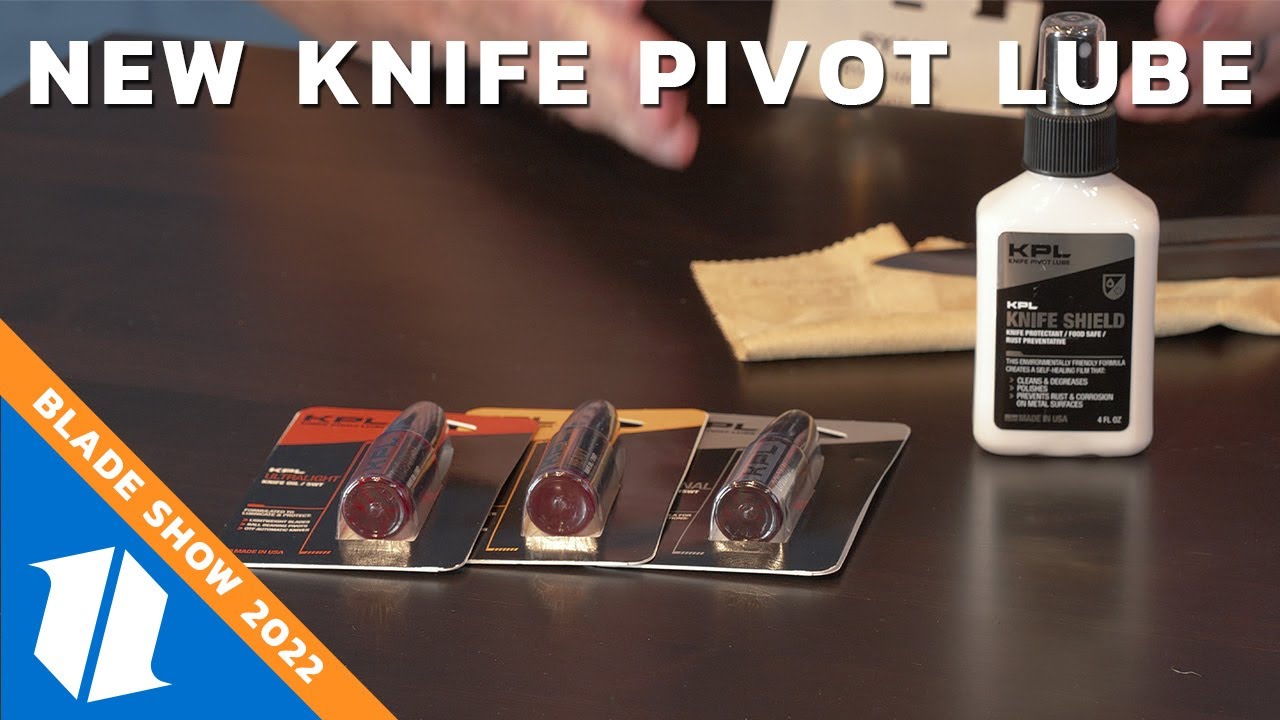 NEW KNIFE PIVOT LUBE  Blade Show 2022 