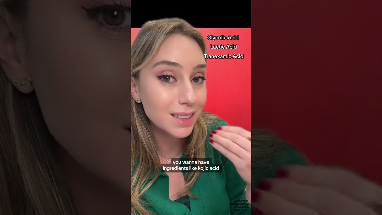 Hyperpigmentation Ingredients #shorts