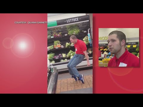 'Just be yourself' - Dancing Schnucks employee goes viral