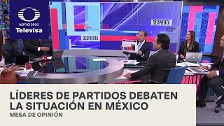 Reforma Eléctrica y feminicidios en México; Líderes del PAN, PRI, PVEM y Morena en Despierta