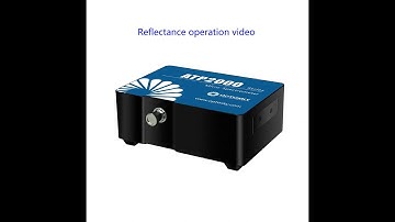 ATP2000P Reflectance Measurement Operation Video