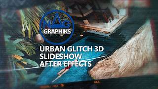 Urban Glitch 3D Slideshow After effects Project 239