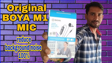 Original BoyaM1 mic review | reduce background noise |100% working follow this step hindi  RMG MEDIA