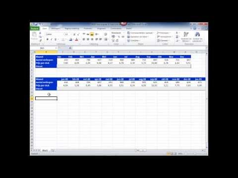 Video: In Excel hoe om 'n formule te kopieer?