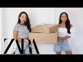 ZARA TRY ON HAUL NEW IN - AYSE AND ZELIHA