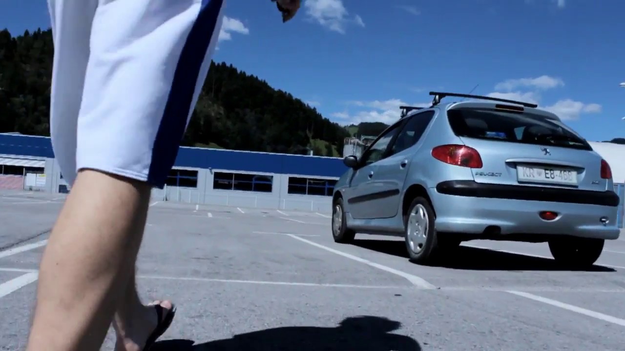 Peugeot 206 1.4 T16 - Straight Pipes | CRAZY SOUND !!! - YouTube