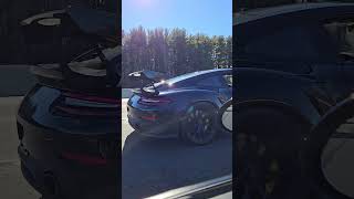 The difference from a 3RS to a 2RS... #gt3rs #gt2rs #porsche #porsche911 #shorts #explorepage #911