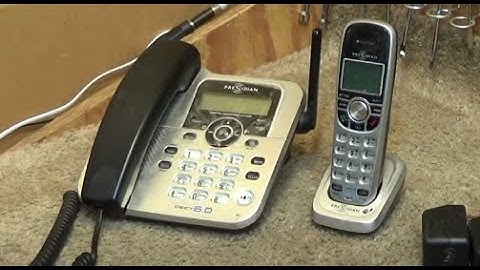 Presidian 43-259 DECT 6 Corded/Cordless Phone with Digital Answering System | Unboxing