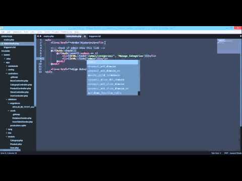 laravel 4   only if admin   show navigation links