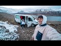 Road trip en van le tour de lislande glacier aurores borales