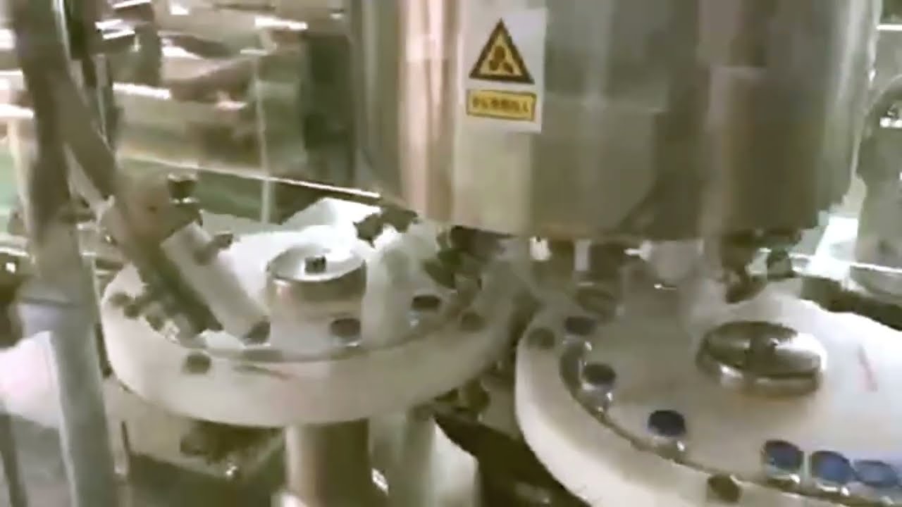 Vial filling and sealing line
