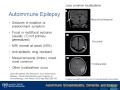 Evaluating Autoimmune Encephalopathies, Dementias, and Epilepsies [Hot Topic]