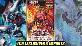 Yu-Gi-Oh! Blazing Dominion TCG Exclusives &amp; Imports