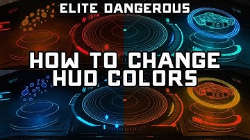 How to Change Elite Dangerous Horizons HUD Colors - Fast & Easy Tutorial
