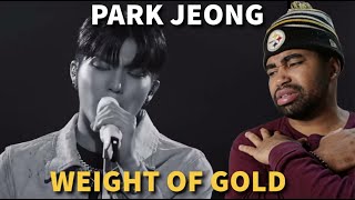 TREASURE : PARK JEONG WOO - Weight In Gold (Gallant Cover.) | Reaction