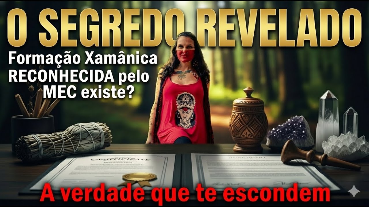 Formação Xamânica RECONHECIDA pelo MEC existe? A verdade que te escondem