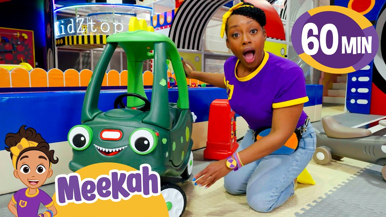 Meekah's Toytastic Day! | Blippi Vehicles | Learning Videos for Kids