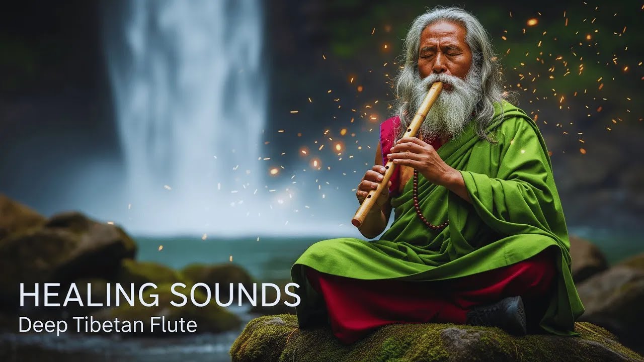 Eliminate All Negative Energy While You Sleep | Tibetan Healing Flute And Calm The Mind