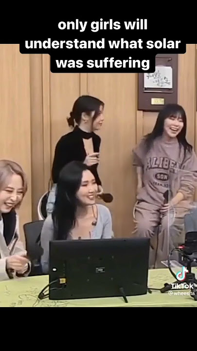 Most Painful days for woman #mamamoo #youtubeshorts #shorts #kpop #v #moonbyul #solar #hwasa #wheein