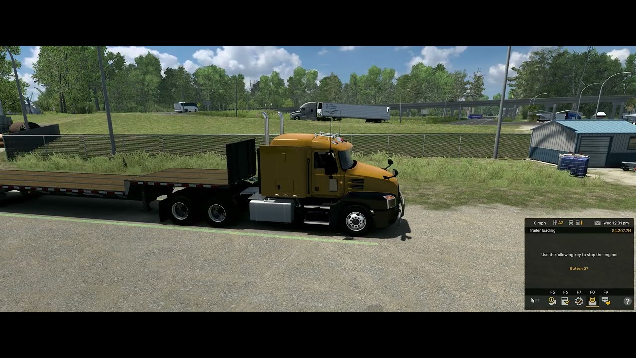 American Truck Simulator with Trucker T-Rex