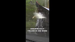Rally Finland in ONE WORD #WRC #Shorts screenshot 5