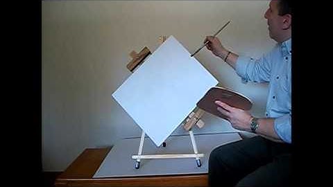 Revolution Easel Instruction Video   Securing Canvas using the L Grips