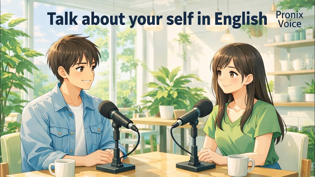  Talk About Yourself in English Fluently | English Speaking Practice for Beginners | Pronix Voice