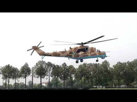 Pakistan Army Aviation Mi35's Exclusive video