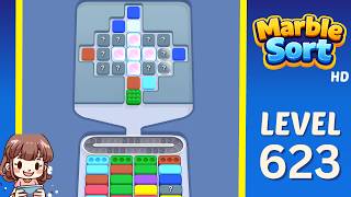 Marble Sort Level 623 Solution Walkthrough