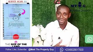 Land Survey Plan and Survey Scam in Nigeria