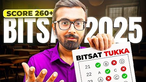 🔥 BITSAT 2025 Secret Tukka Formula 💯 | Score 260+ with This SHOCKING Strategy! 😱