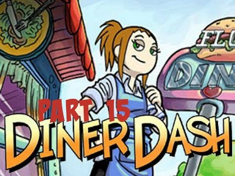 Diner Dash - Gameplay Part 15 (Level 4-1 to 4-2)