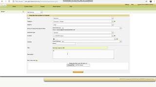 Creating new ticket in GLPI