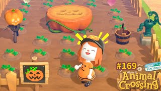 Halloween Mise à jour octobre  Bonbon Citrouille Maquillage Déco Animal Crossing New Horizons #169