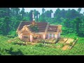 【Minecraft】お洒落なサバイバルハウスの作り方/How to build a  survival house
