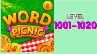 Word Picnic Fun Word Games level 1001 1020 answers gameplay androi ios new latest addictive word puz screenshot 5