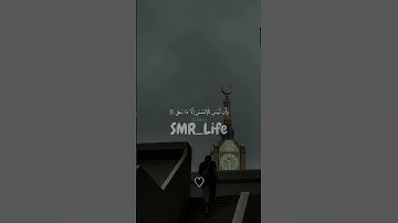 (وَأَنْ لَيْسَ لِلإِنسَانِ إِلَّا مَا سَعَى) - سورة النجم