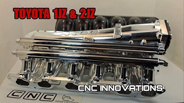 Toyota 1JZ & 2JZ DUAL PLENUM BILLET INTAKE MANIFOLD