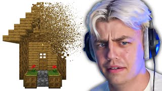 Thumbnail for ICH KOPIERE PAPAPLATTE MINECRAFT BASE IN 24 STUNDEN