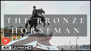 ⁴ᴷ St Petersdurg, Russia - The Bronze Horseman, Christmas Walk